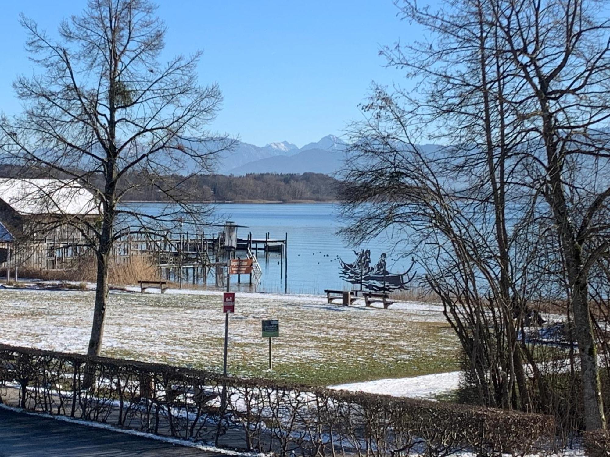 Ferienwohnung Seebruck Am Chiemsee Сион-Зеебрук Екстериор снимка