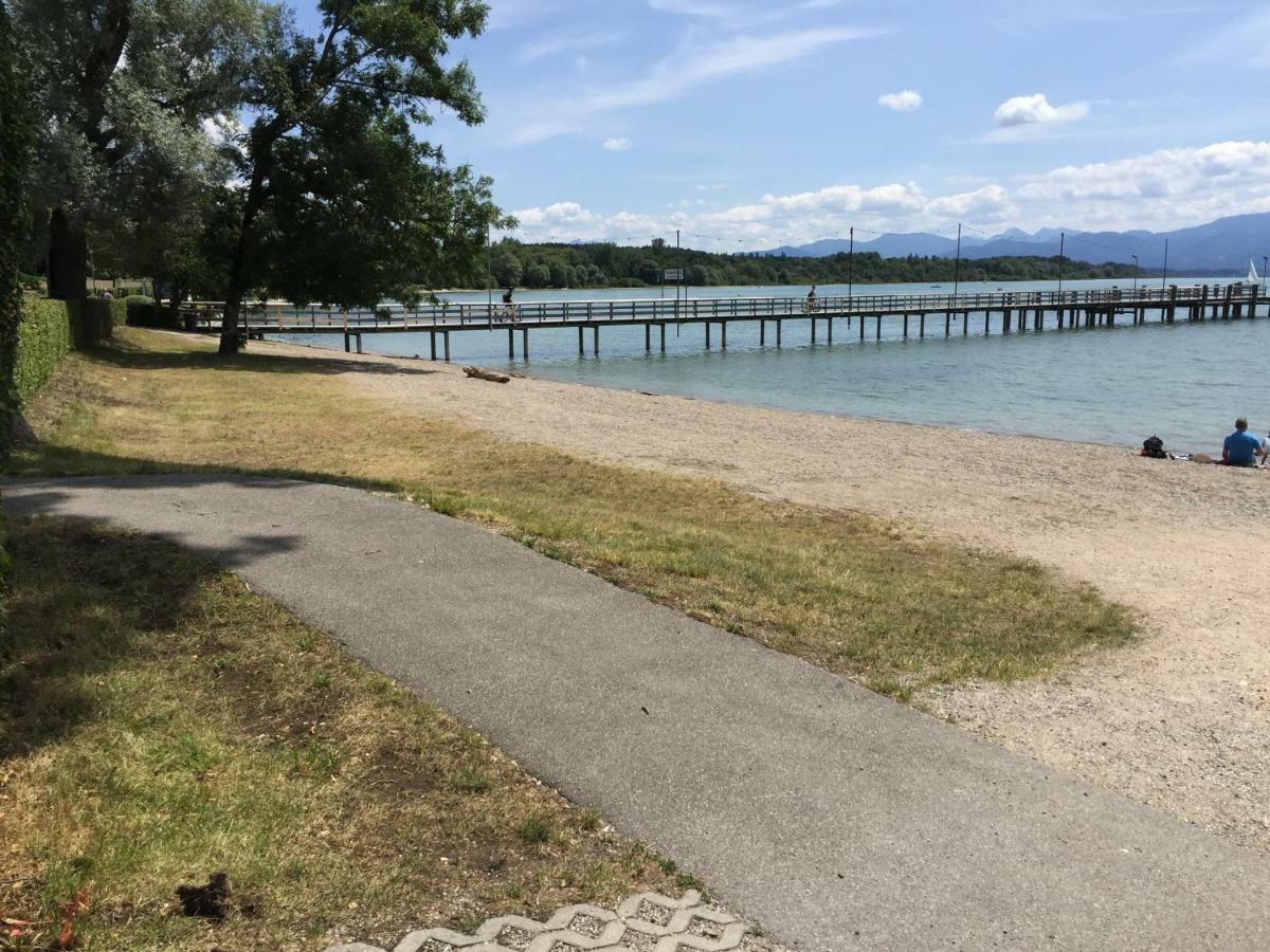 Ferienwohnung Seebruck Am Chiemsee Сион-Зеебрук Екстериор снимка